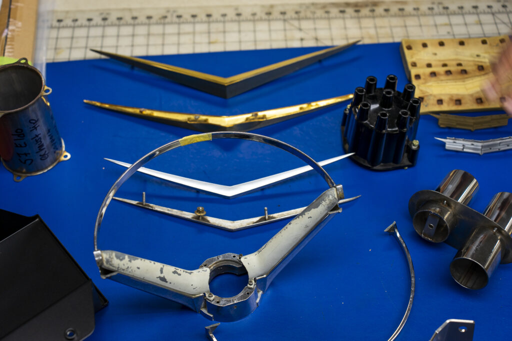 Cadillac parts restoration parts