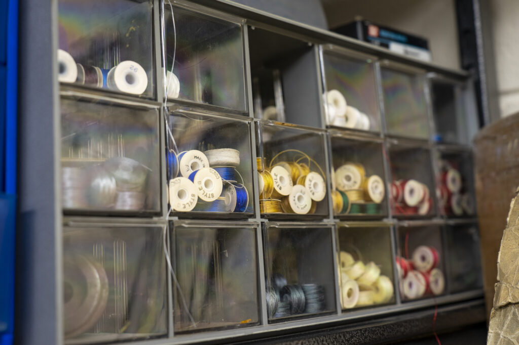 Cadillac parts restoration threads detail