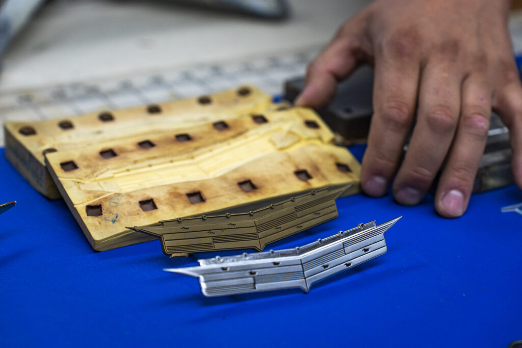Cadillac parts restoration emblem details