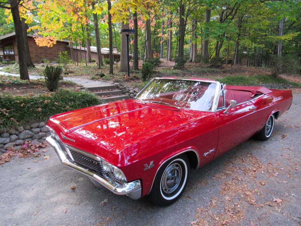 1965 Red on red Super Sport Convertible