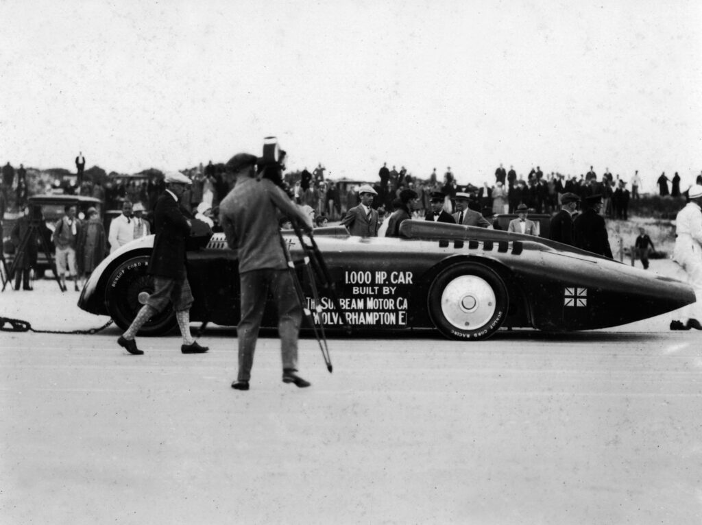 サンビーム 1927年 1000HP SUNBEAM 世界記録達成車 ブリキ The Sunbeam
