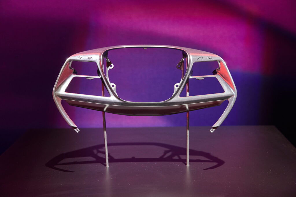 cadillac 3d printed Celestiq steering wheel