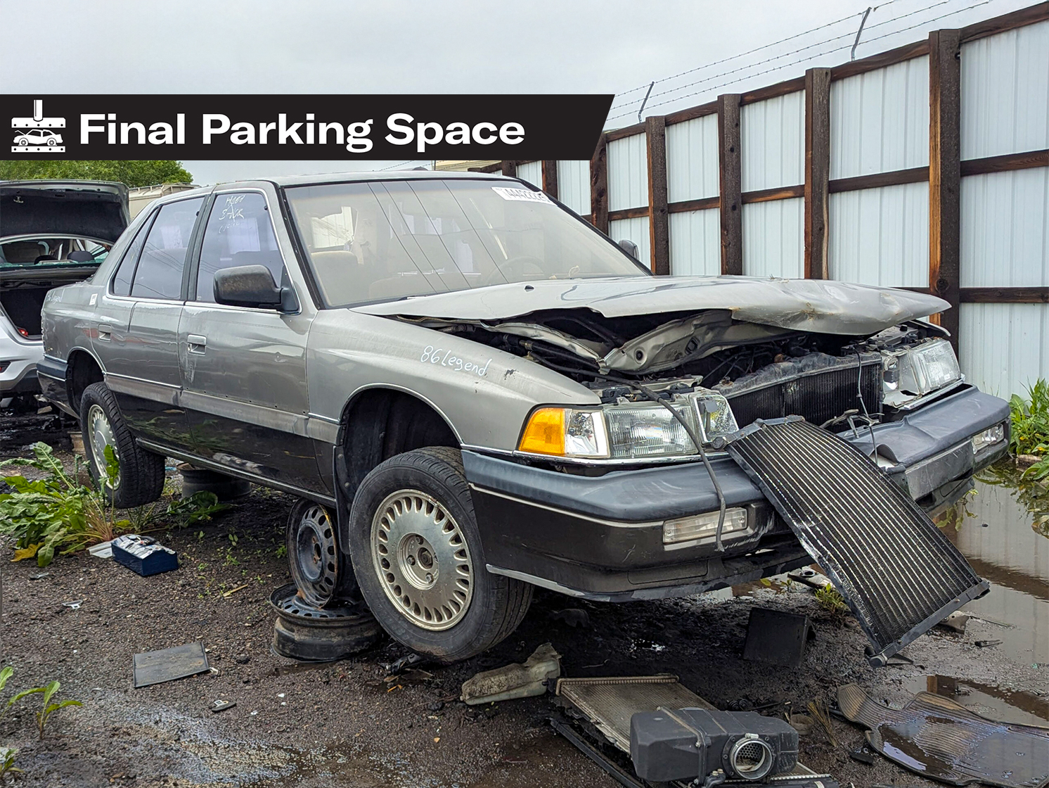 Final Parking Space: 1986 Acura Legend V-6 Luxury Touring Sedan