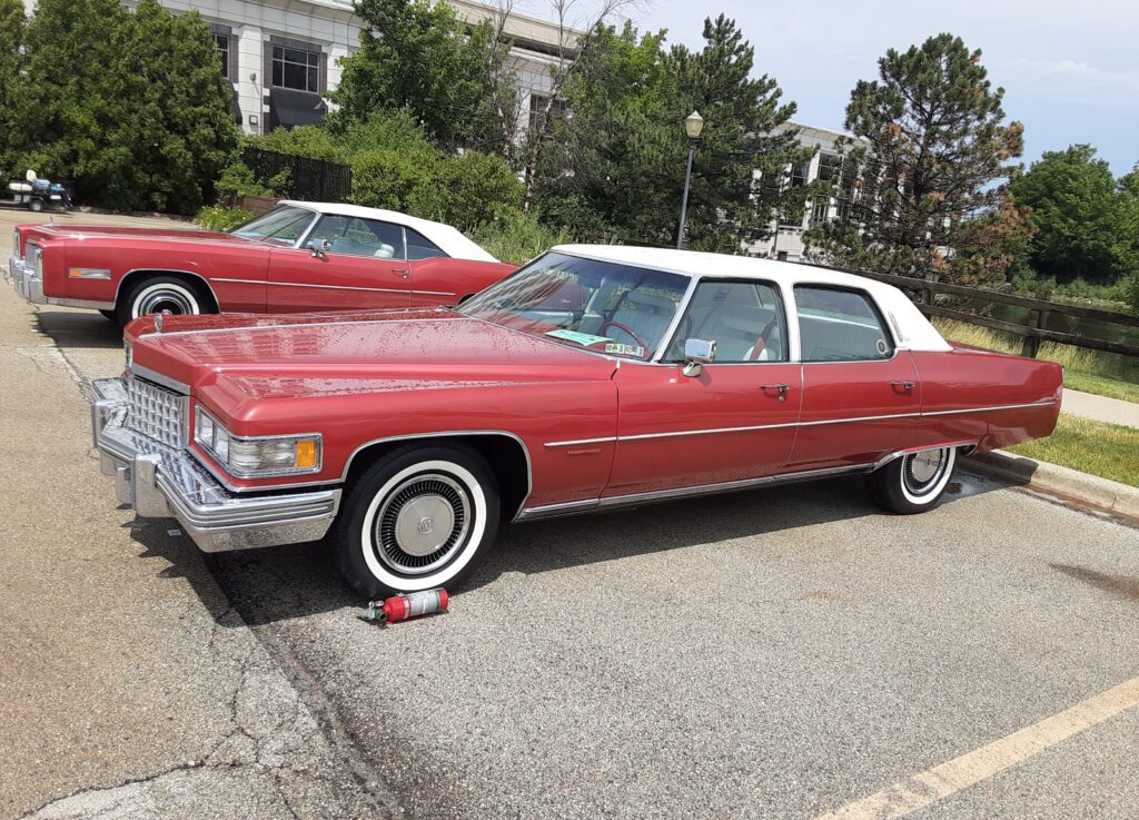 1976 Cadillac Fleetwood: Red, White, and Brougham! - Hagerty Media