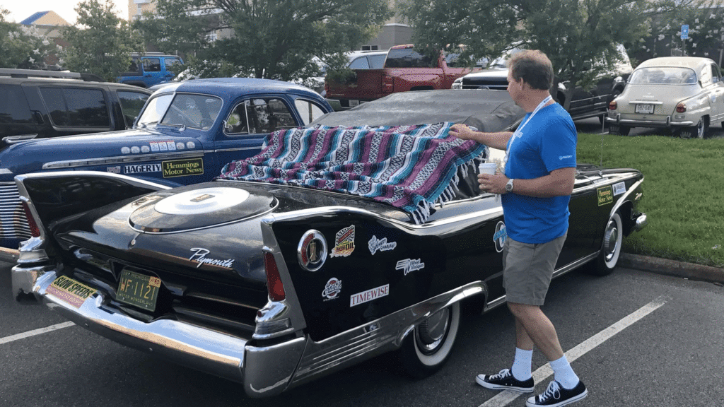 Fury top fold parade car prep