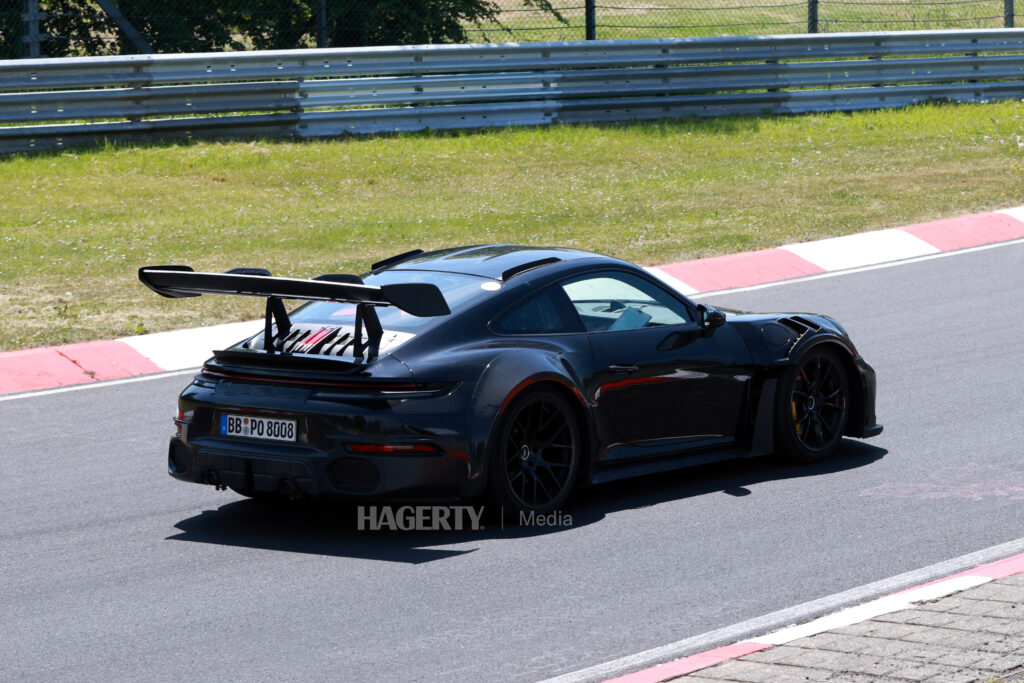 Spied: The Next Apex-Predator 911, the 992.2 GT2 RS - Hagerty Media