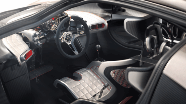 Gordon Murray Special Vehicles S1LM interior