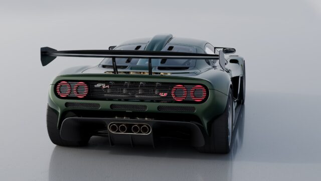 Gordon Murray Special Vehicles S1LM exterior rear