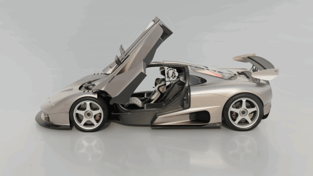 Gordon Murray Special Vehicles S1LM rear three quarter