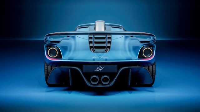 Gordon Murray Special Vehicles Le Mans GTR rear
