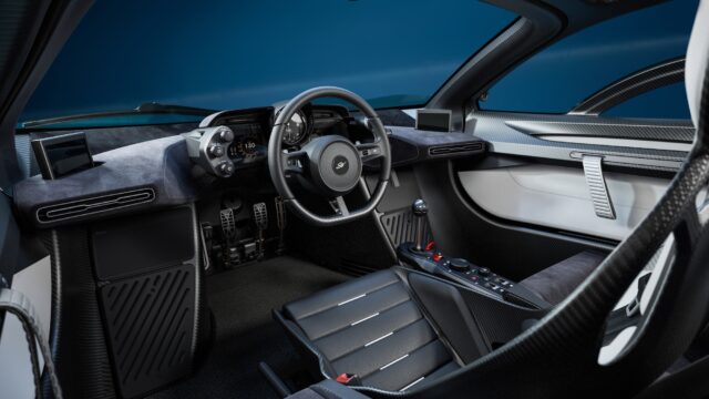 Gordon Murray Special Vehicles Le Mans GTR interior