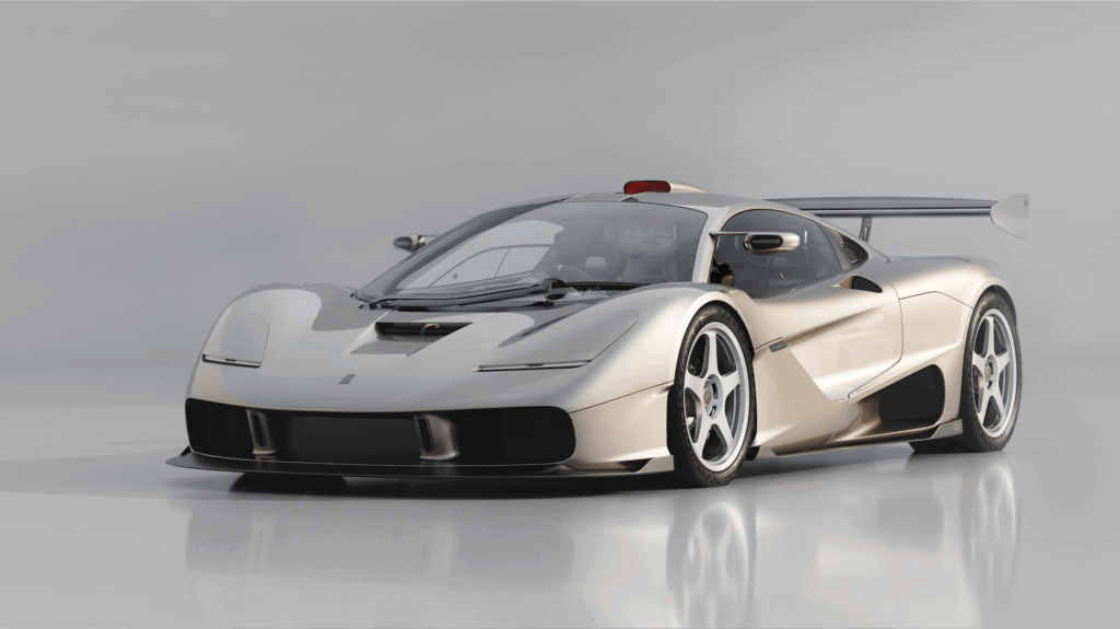 Gordon Murray Special Vehicles S1LM front three quarter