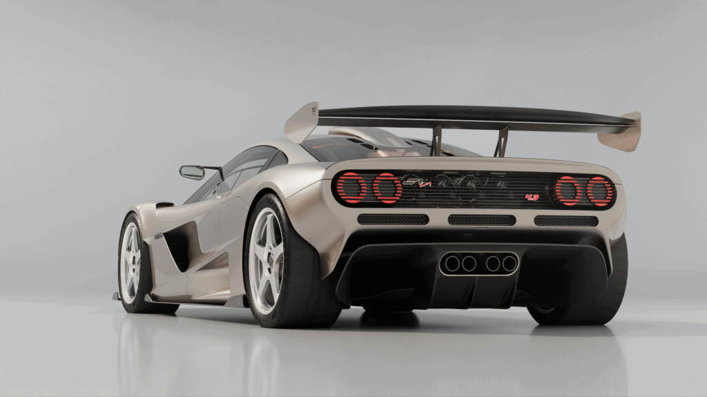 Gordon Murray Special Vehicles S1LM rear three quarter