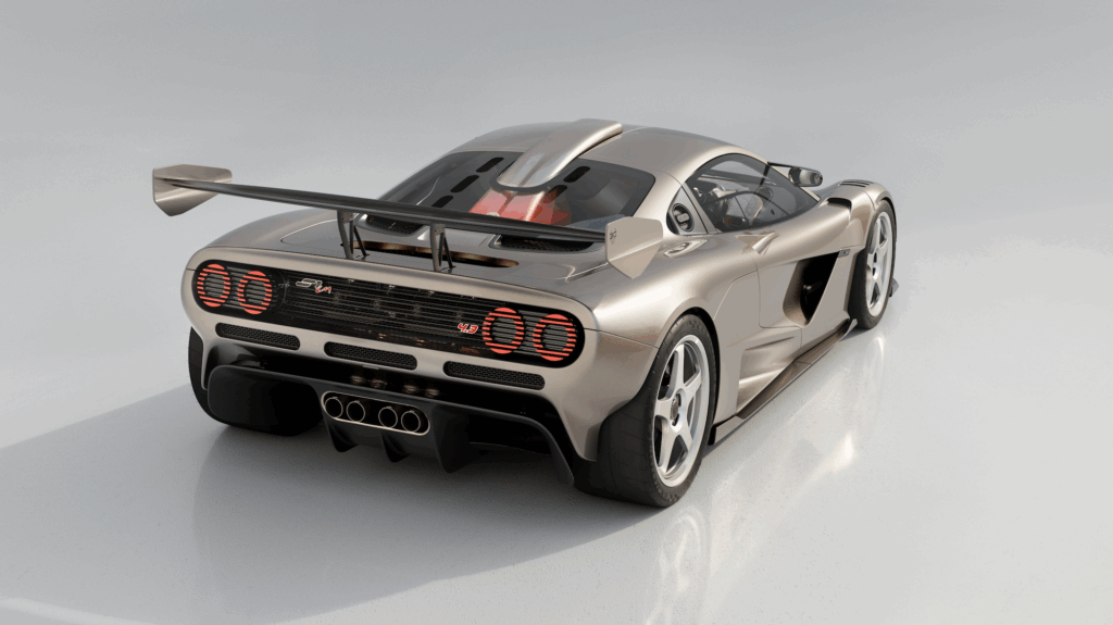 Gordon Murray Special Vehicles S1LM rear three quarter