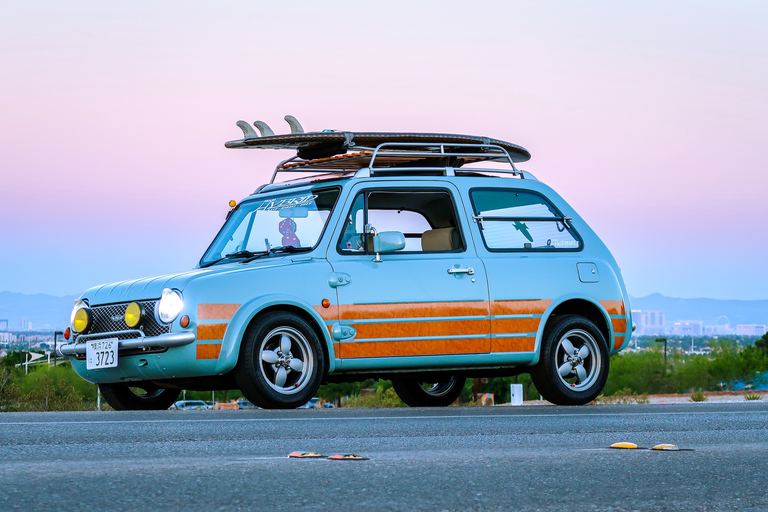 This 1991 Nissan Pao Is a JDM Caricature of West Coast Cool