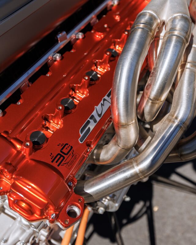Gordon Murray Special Vehicles S1LM engine detail
