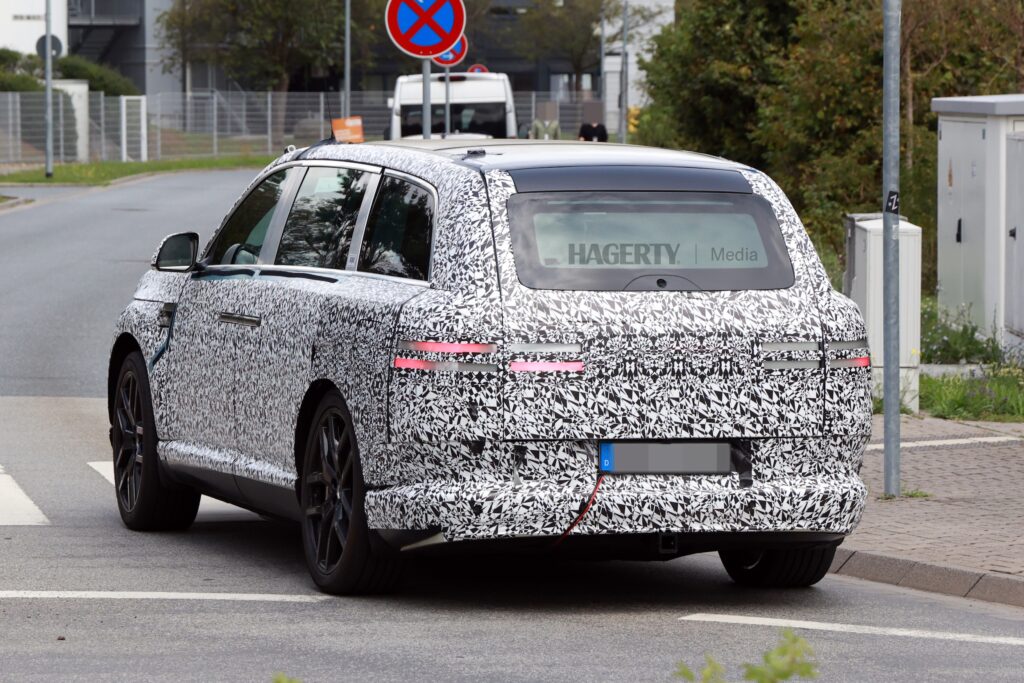 2027 Genesis GV90 Spied Rocking Coach Doors - Hagerty Media