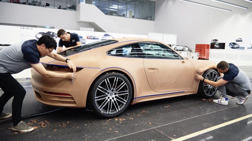 Porsche exterior design stylists