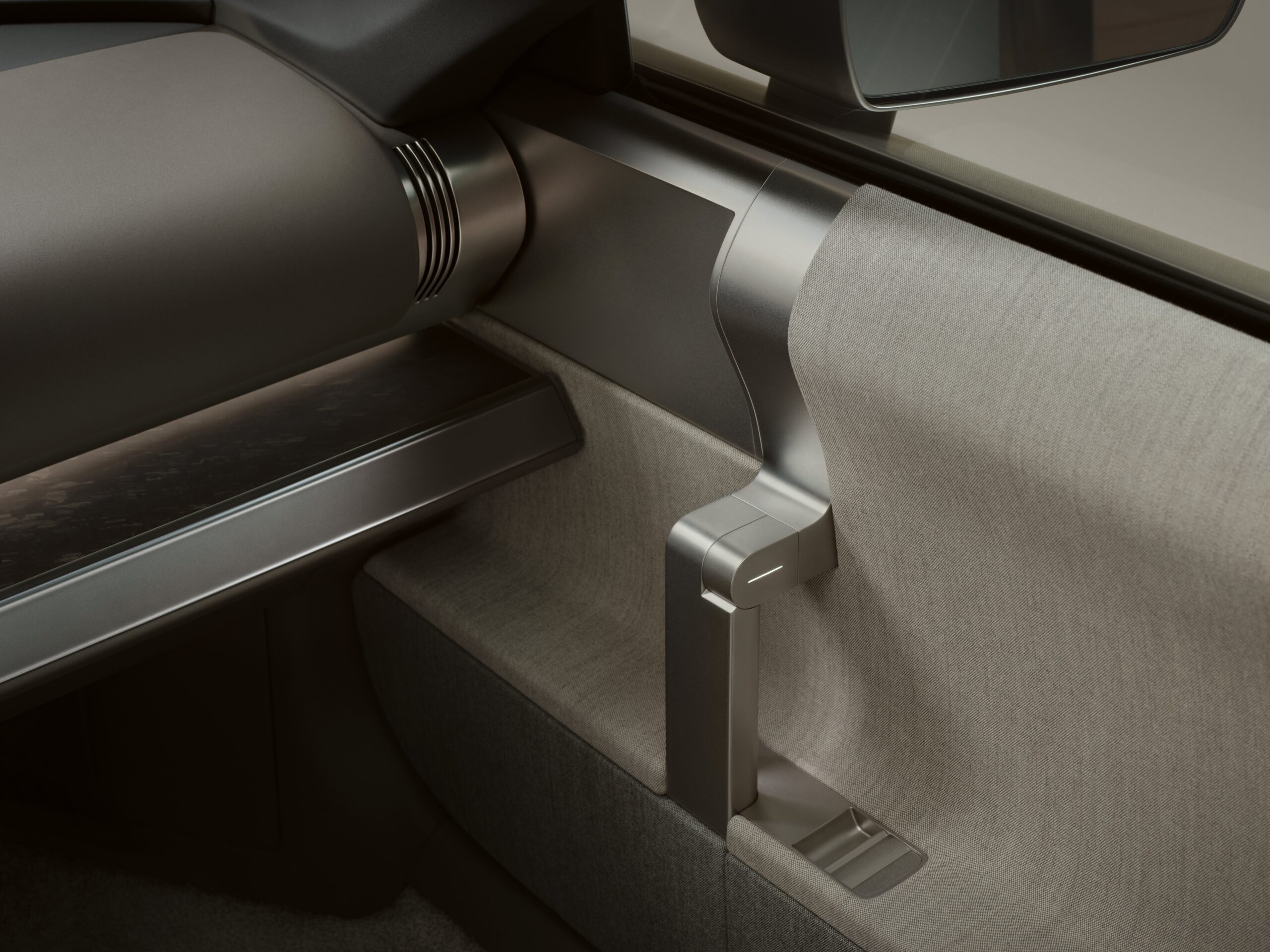 Audi Concept C interior door handle