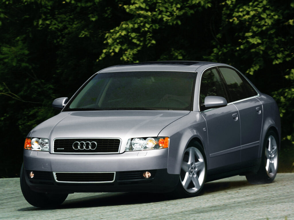 B6 Audi A4 front three quarter