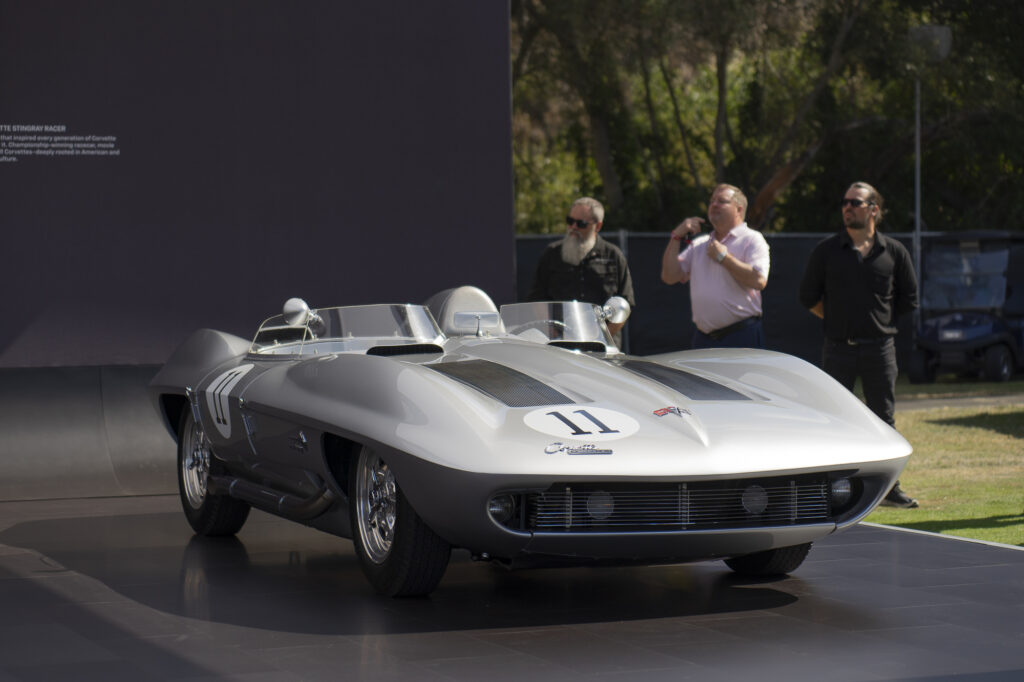Corvette Stingray XP-87 concept car front three quarter