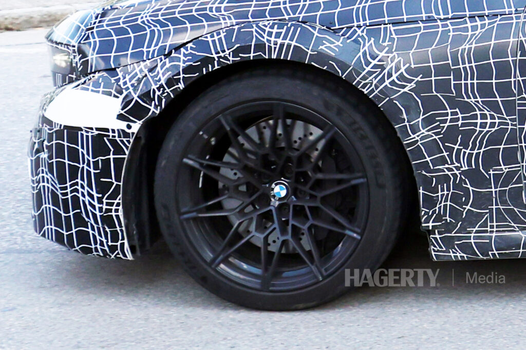 BMW M3 ICE wheel tire brake spy shot