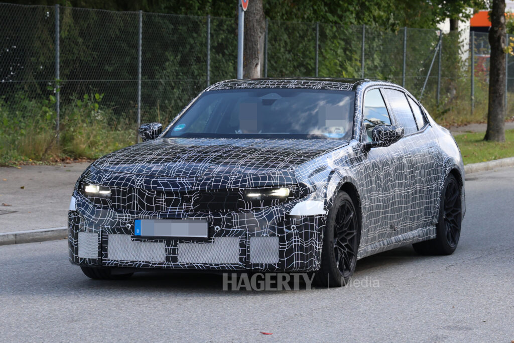 BMW M3 ICE front three quarter spy shot