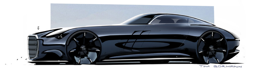 Mercedes-Benz Vision Iconic drawing