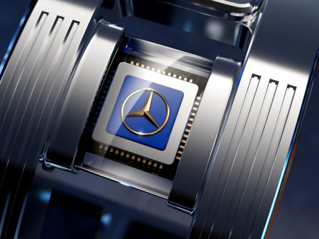 Mercedes-Benz Vision Iconic chip detail