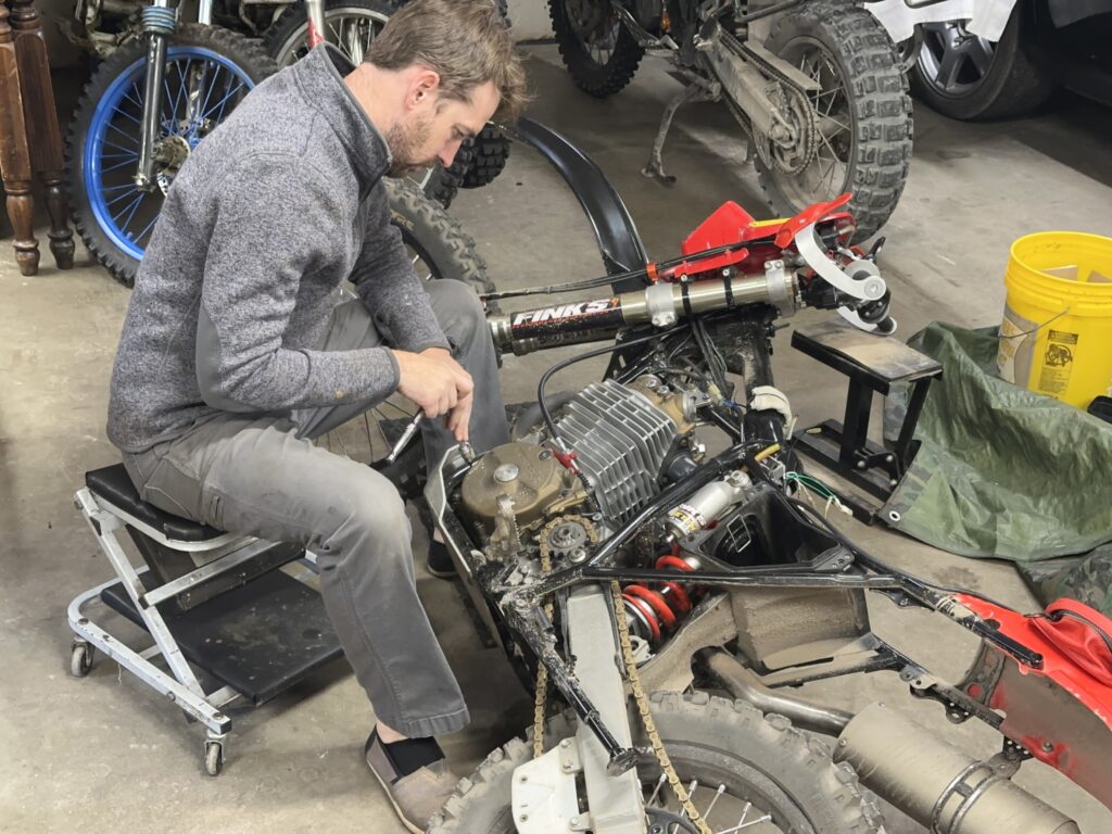 XR600R no start easy 5