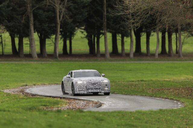 Jaguar Type 00 front three quarter wide