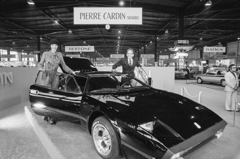 Pierre Cardin 69th Paris Auto Show 1975 Sbarro car