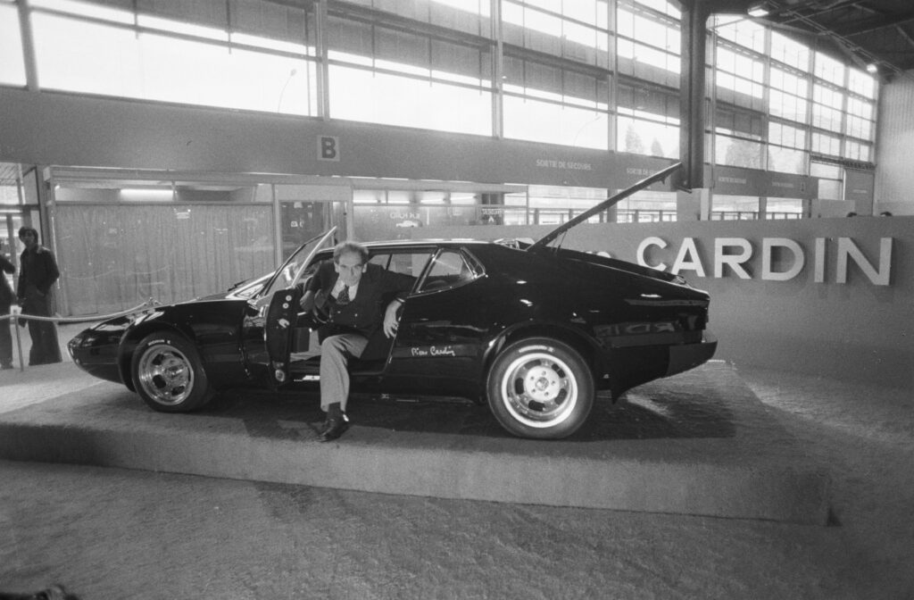 Pierre Cardin 69th Paris Auto Show 1975 Sbarro car