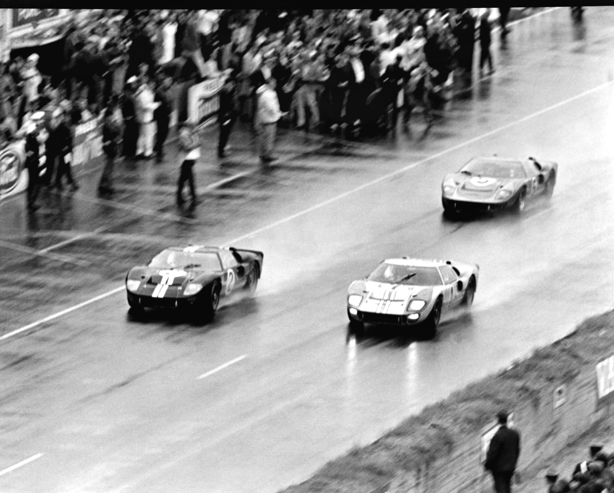 1966 Le Mans GT40 Podium Cars Reunited