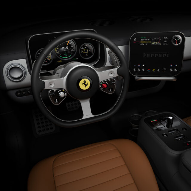 Ferrari Luce interior wide