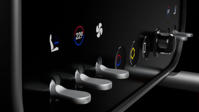 Ferrari Luce toggle switches