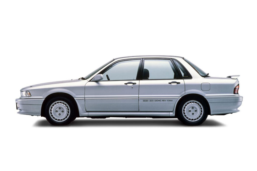 Before the Evo, the Galant VR-4 Was Mitsubishi's WRC Vanguard
