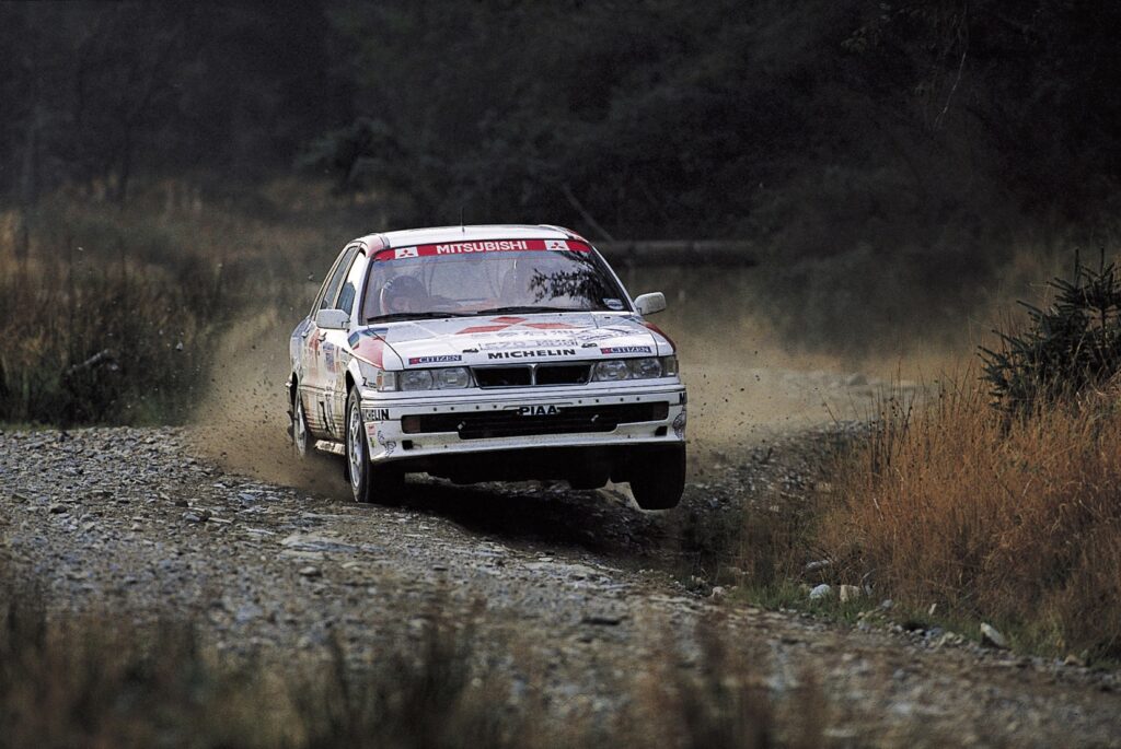 Before the Evo, the Galant VR-4 Was Mitsubishi's WRC Vanguard