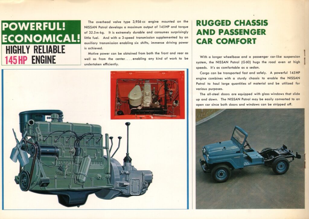 1964 Nissan Patrol Brochure