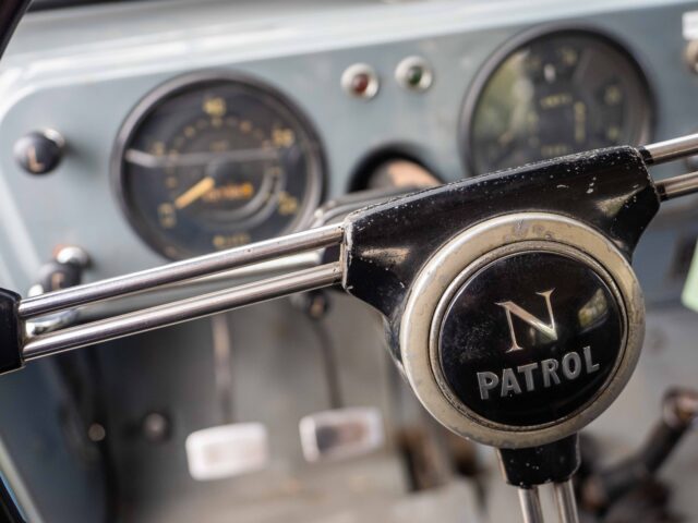 1967 Nissan Patrol steering wheel