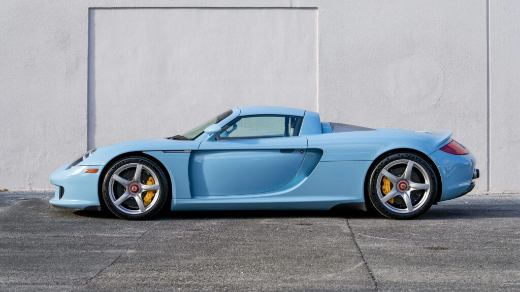 Diff Blue Color Record-Smashing $6.715M Porsche Carrera GT Sale Affirms the Strength of ...