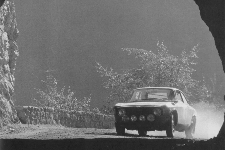 1967. München Bečki reli Cavallari Angiolini Alfa Romeo Giulia GTA