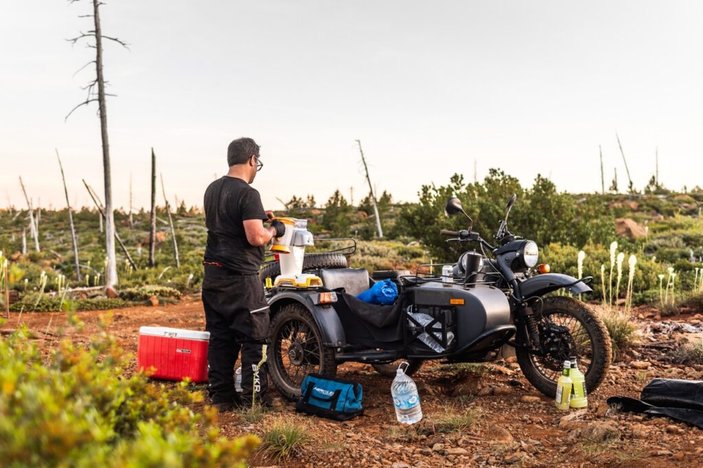 Ural Motorcycle McGrew Trail