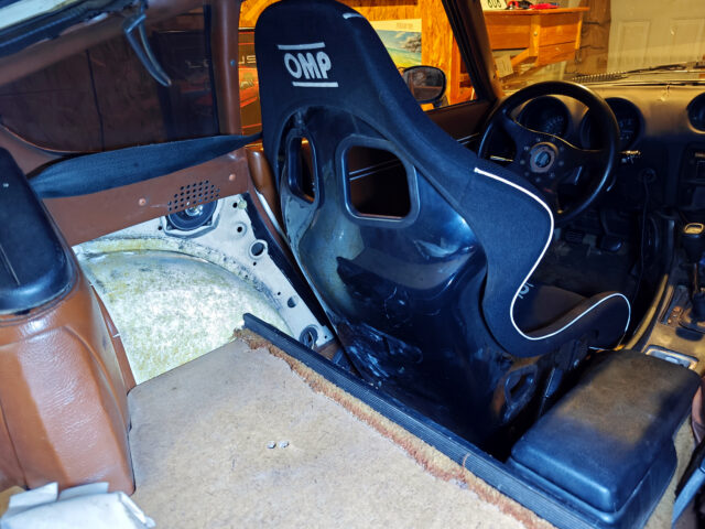 1978 Datsun 280Z Track Car project panels off