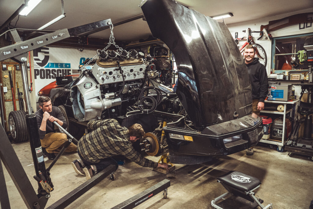 1985 corvette LS install