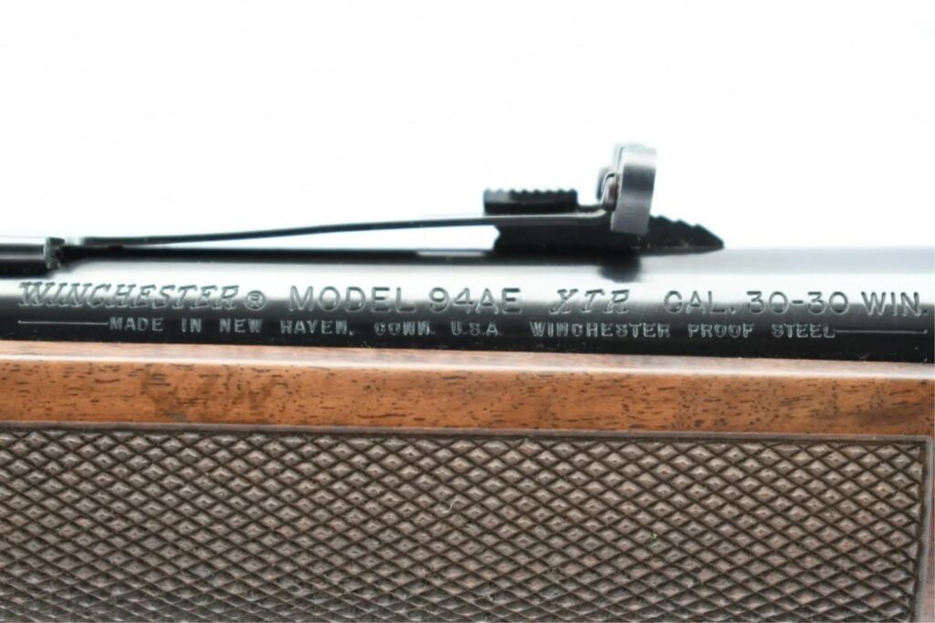 Chevrolet Outdoormans Truck Winchester 30-30 engraving