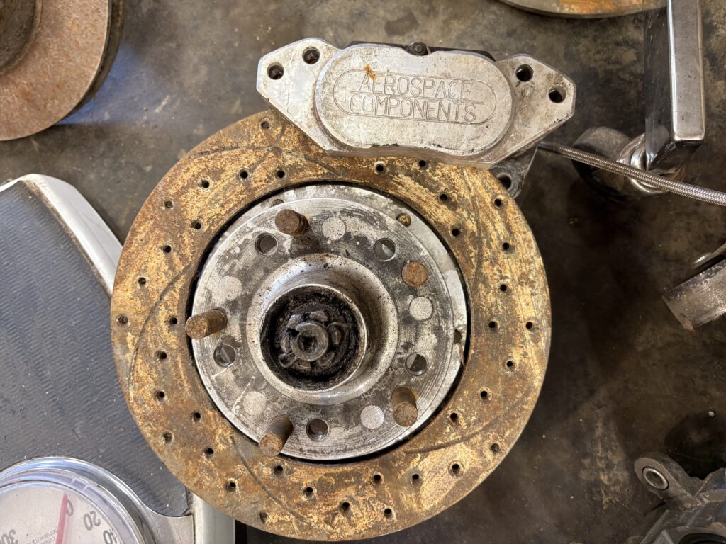 Comparison of JL8 brakes and lightweight Aerospace Components
