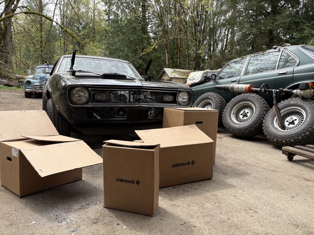 washington state car enthusiast auto shop parts boxes open