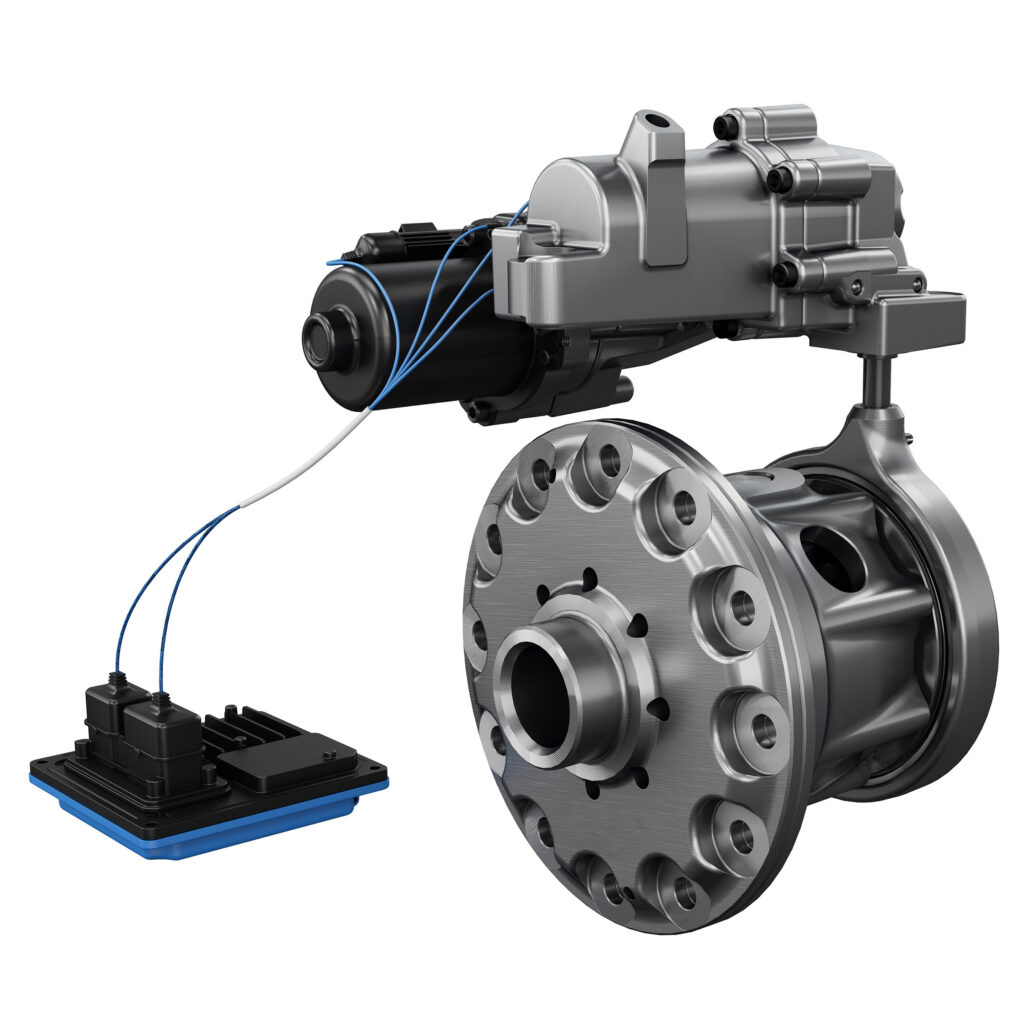 Intellitrac rear wheel drive electronic control limited slip differential eaton