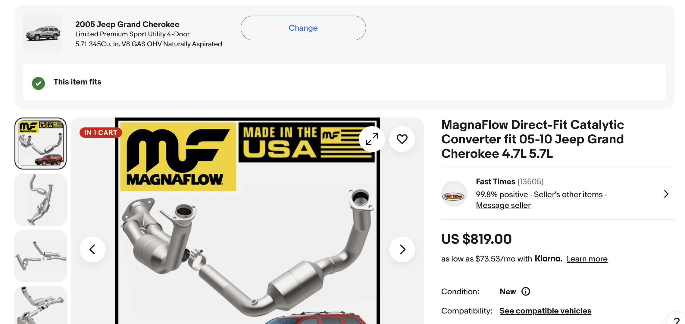 Catalytic Converters magnaflow